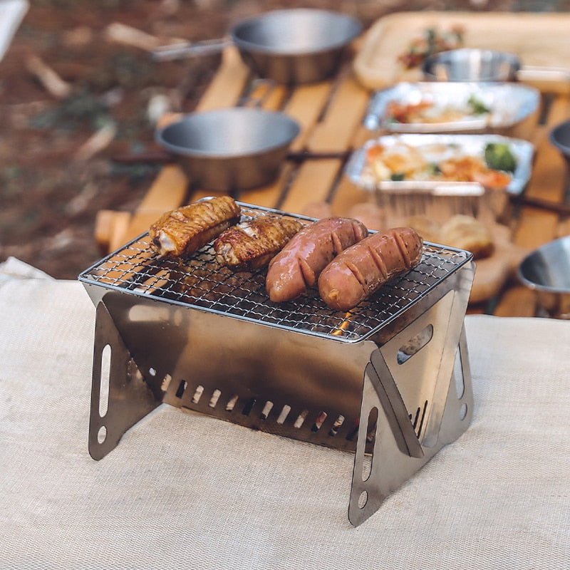 Mini summer grill | En grill du kan ta med dig överallt