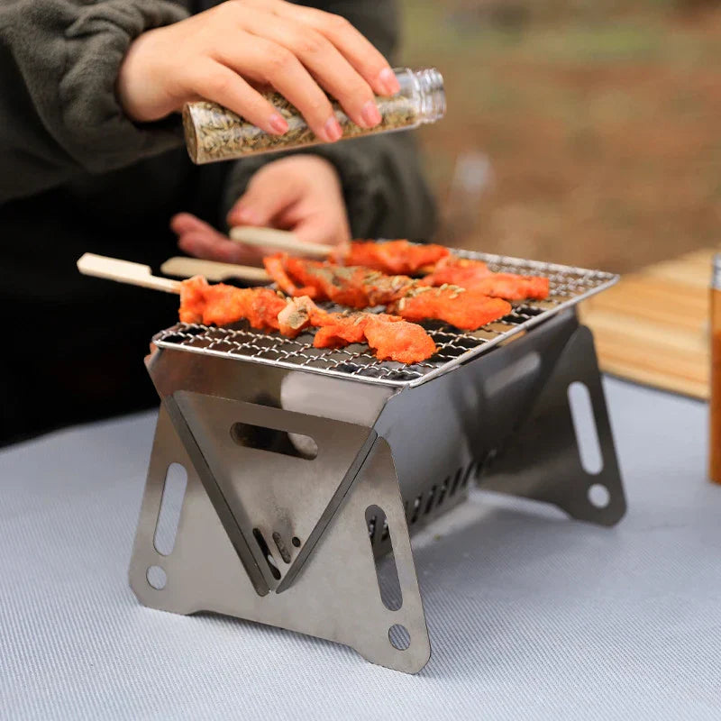 Mini summer grill | En grill du kan ta med dig överallt